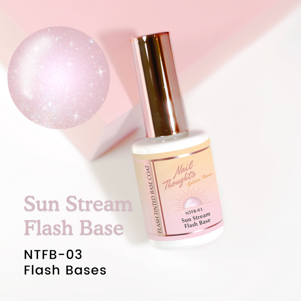 Nail Thoughts Tinted Base - 03 Sun Stream Flash