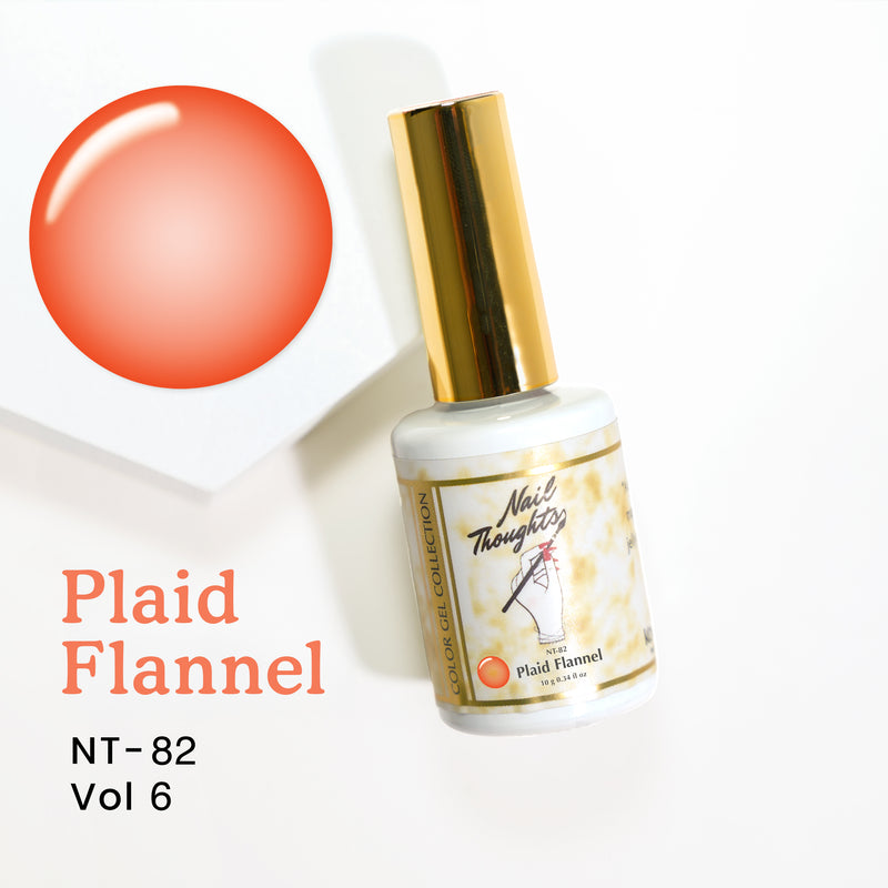 * NEW * Nail Thoughts - 82 Plaid Flannel