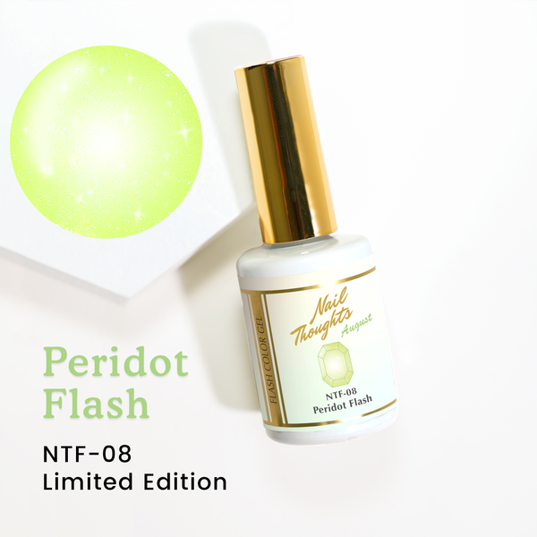 Nail Thoughts - 08 Peridot Flash